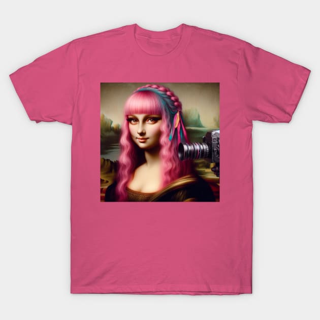 Monah Lisa T-Shirt by Donkeh23